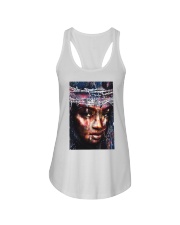 Black Girl Art Ladies Flowy Tank tile