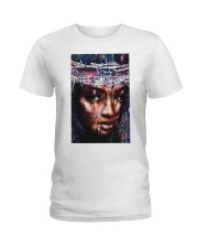 Black Girl Art Ladies T-Shirt tile