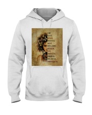 I Am Black Woman Hooded Sweatshirt tile