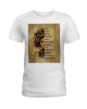 I Am Black Woman Ladies T-Shirt tile