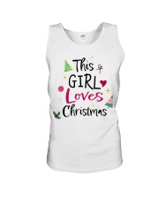 This Girl Loves Christmas Unisex Tank tile