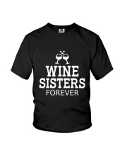 WINE SISTERS Youth T-Shirt thumbnail