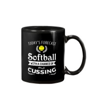 SOFTBALL CUSSING Mug thumbnail