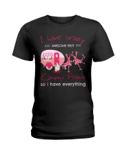 CAMPING FRIENDS CRAZY Ladies T-Shirt thumbnail