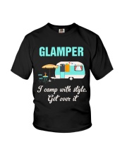 GLAMPER CAMPING Youth T-Shirt thumbnail