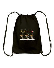 THREE CHRISTMAS TROMBONE Drawstring Bag thumbnail