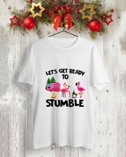 CAMPING STUMBLE Classic T-Shirt lifestyle-holiday-crewneck-front-2