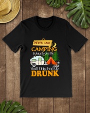 TAKE CAMPING DRUNK Classic T-Shirt lifestyle-mens-crewneck-front-18