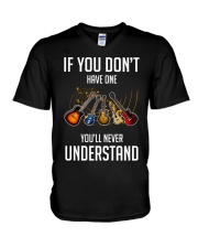 GUITAR UNDERSTAND V-Neck T-Shirt thumbnail