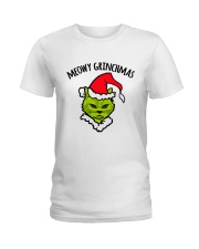 MEOWY GRINCHMAS Ladies T-Shirt thumbnail