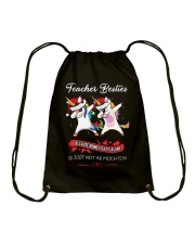 TEACHER BESTIES Drawstring Bag thumbnail