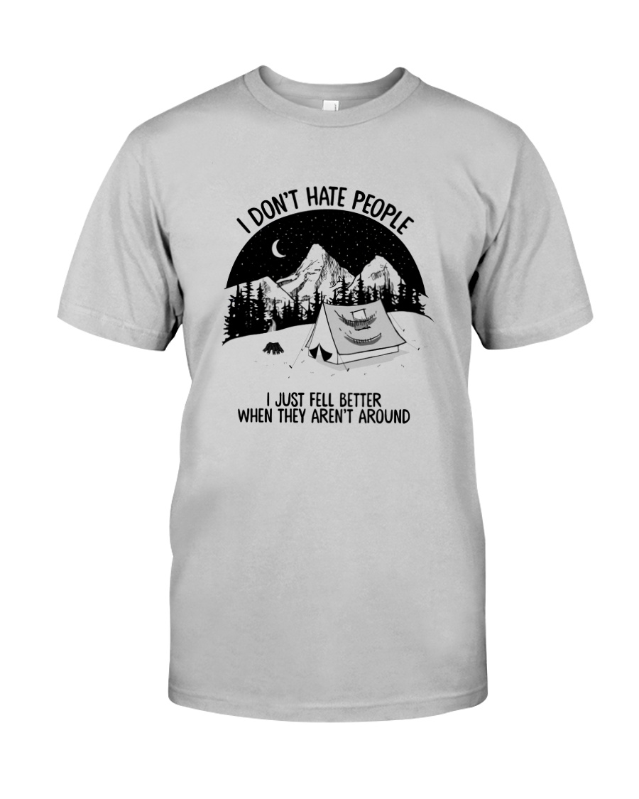 CAMPING DON'T HATE PEOPLE Classic T-Shirt