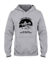 CAMPING DON'T HATE PEOPLE Hooded Sweatshirt thumbnail