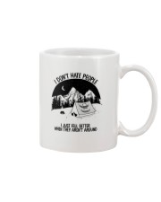 CAMPING DON'T HATE PEOPLE Mug thumbnail
