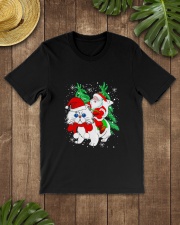 CAT SANTA Classic T-Shirt lifestyle-mens-crewneck-front-18