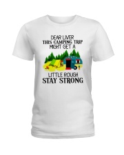 CAMPING LIVER Ladies T-Shirt front