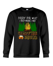 CAMPING BLACK DUP Crewneck Sweatshirt thumbnail