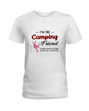 I AM THE CAMPING FRIEND Ladies T-Shirt thumbnail
