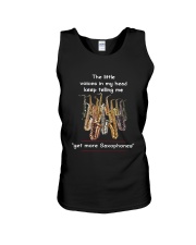 GET MORE SAXOPHONES Unisex Tank thumbnail