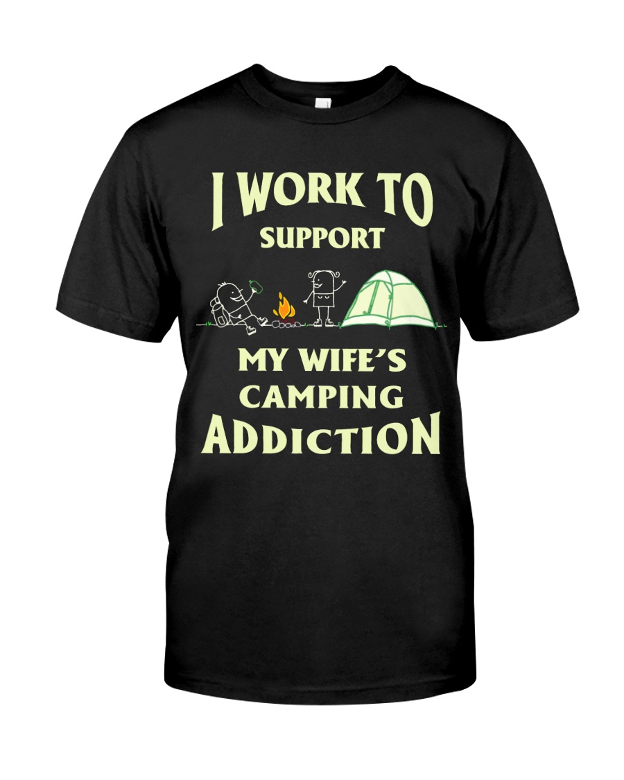 SUPPORT CAMPING WIFFE Classic T-Shirt