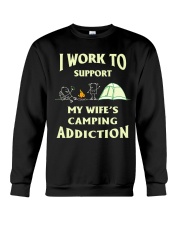 SUPPORT CAMPING WIFFE Crewneck Sweatshirt thumbnail