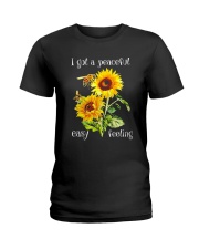 PEACEFUL FELLING Ladies T-Shirt thumbnail