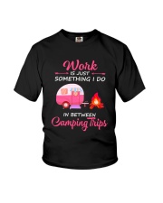 WORK CAMPING TRIP Youth T-Shirt thumbnail