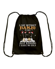 JUST KIDDING BANJO Drawstring Bag thumbnail