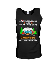SMARTASS WIFE CAMPING Unisex Tank thumbnail
