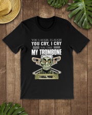 LAUGH CRY TROMBONE Classic T-Shirt lifestyle-mens-crewneck-front-18