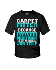 APPAREL CARPET FITTER Youth T-Shirt thumbnail