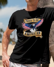 Proud to be AMERICAN Classic T-Shirt lifestyle-mens-crewneck-front-11
