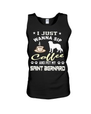 Saint Bernard Unisex Tank thumbnail