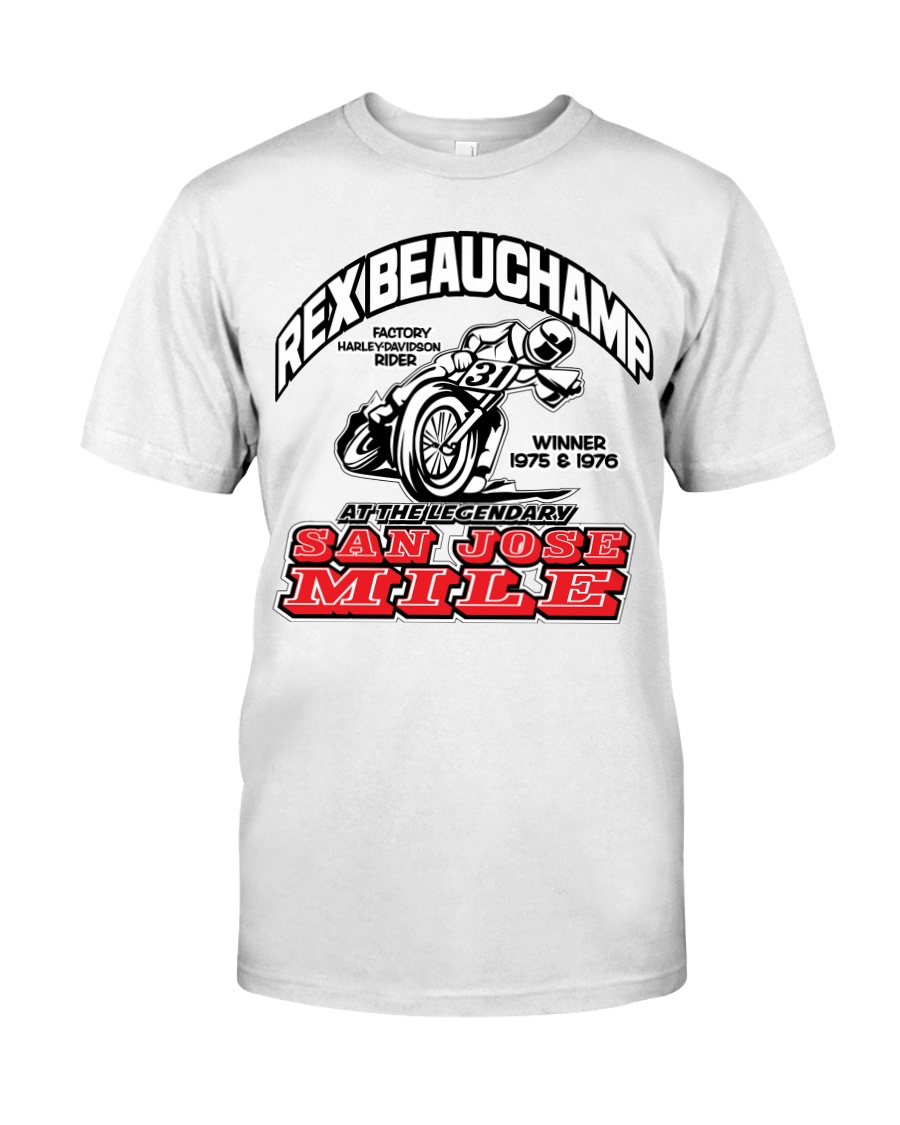 REX BEAUCHAMP SAN JOSE WINNER 75-76 Classic T-Shirt