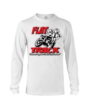 FLAT TRACK Anyone can ride motocross Long Sleeve Tee thumbnail
