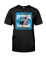 D-36 FLAT TRACK DISTRICT OF CHAMPIONS EKLUND Classic T-Shirt front