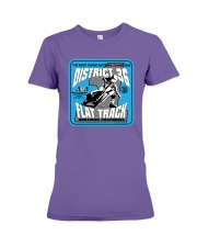 D-36 FLAT TRACK DISTRICT OF CHAMPIONS EKLUND Premium Fit Ladies Tee thumbnail