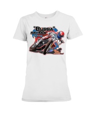 BUBBA FLATTRACK GEAR and decor Premium Fit Ladies Tee thumbnail