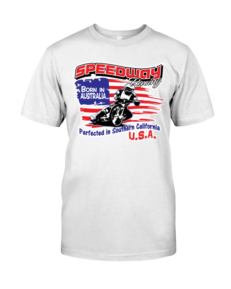 SPEEDWAY RACING Perfected In So California Classic T-Shirt