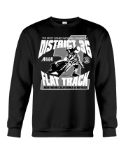 D-36 FLAT TRACK DISTRICT OF CHAMPIONS 2020 DARKS Crewneck Sweatshirt thumbnail