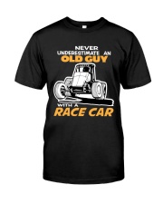 OLD GUY WITH A RACE CAR NON WING SPRINT Premium Fit Mens Tee thumbnail