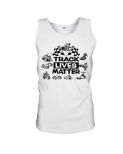 TRACK LIVES MATTER Unisex Tank thumbnail