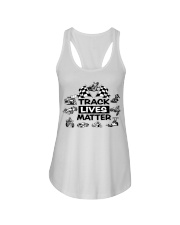 TRACK LIVES MATTER Ladies Flowy Tank thumbnail