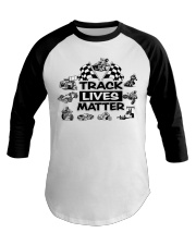 TRACK LIVES MATTER Baseball Tee thumbnail