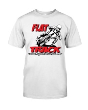 FLAT TRACK BECAUSE ANYONE CAN RIDE MX Premium Fit Mens Tee thumbnail