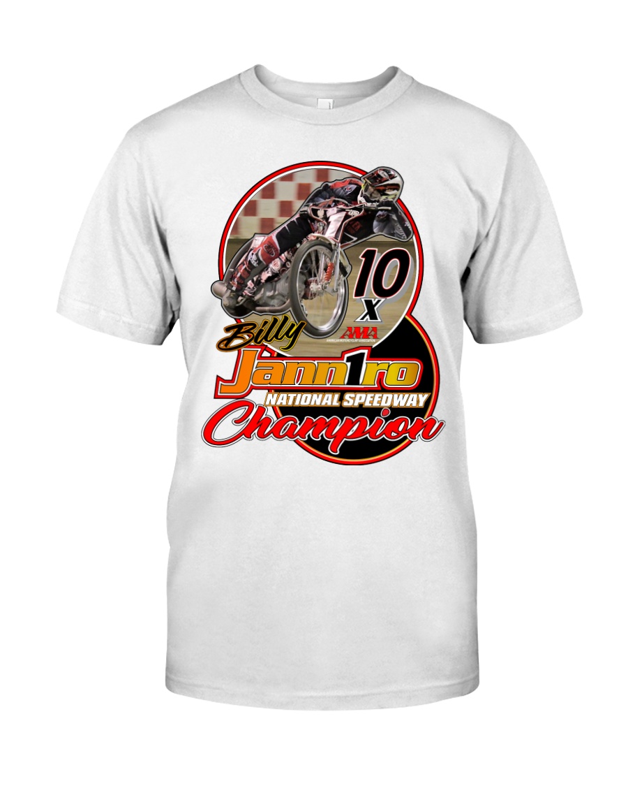 BILLY JANNIRO 10 X SPEEDWAY CHAMP Classic T-Shirt