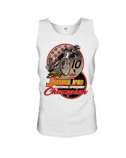 BILLY JANNIRO 10 X SPEEDWAY CHAMP Unisex Tank thumbnail