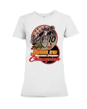 BILLY JANNIRO 10 X SPEEDWAY CHAMP Premium Fit Ladies Tee thumbnail