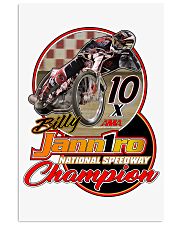 BILLY JANNIRO 10 X SPEEDWAY CHAMP 11x17 Poster thumbnail