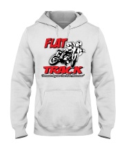 Flat Track because Anyone can ride motocross Hooded Sweatshirt thumbnail